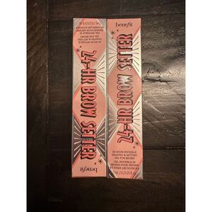 Benefit Cosmetics 24-HR Brow Setter Clear Brow Gel with Lamination Effect set of